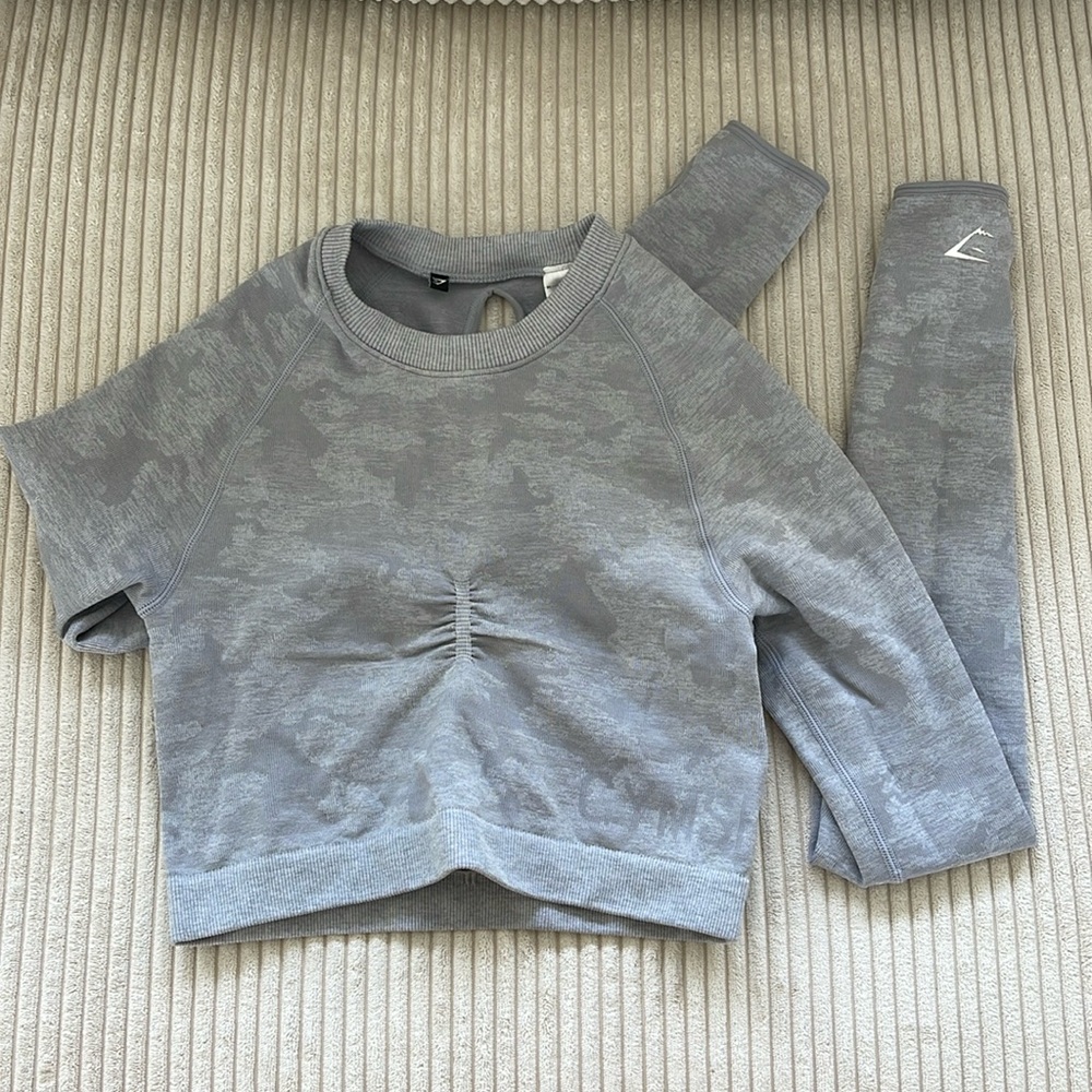 Gymshark Adapt Animal Long Sleeve Running/Workout Shirt